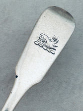 Load image into Gallery viewer, Scottish silver mustard spoon, Andrew Wilkie, Edinburgh, 1827
