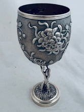 Load image into Gallery viewer, Chinese silver Goblet, Luen Wo, Shanghai, 1900-1920
