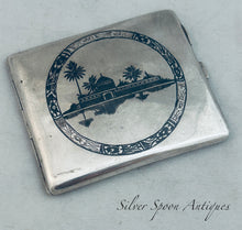 Load image into Gallery viewer, Iraqi silver cigarette case, signed, 1930s-40s