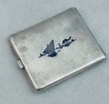 Load image into Gallery viewer, Iraqi silver cigarette case, signed, 1930s-40s