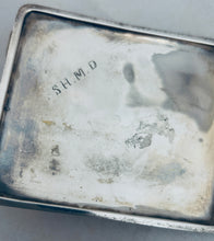 Load image into Gallery viewer, Iraqi silver cigarette case, signed, 1930s-40s