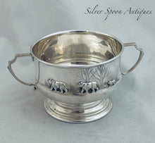 Load image into Gallery viewer, Modern sterling two handled cup, Garrard &amp; Co, Sheffield, 1984