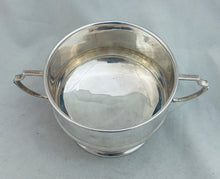 Load image into Gallery viewer, Modern sterling two handled cup, Garrard &amp; Co, Sheffield, 1984