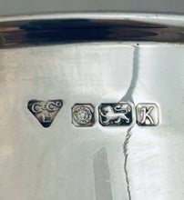 Load image into Gallery viewer, Modern sterling two handled cup, Garrard &amp; Co, Sheffield, 1984