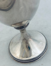 Load image into Gallery viewer, Large english sterling goblet, Edward Barnard &amp; Sons Ltd, London, 1966