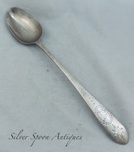 Load image into Gallery viewer, Rare Irish Provincial Basting Spoon, MFG, Limerick, 1790s