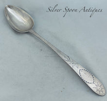 Load image into Gallery viewer, Rare Irish Provincial Basting Spoon, Thomas Burke, Limerick, 1784-1792