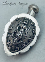 Load image into Gallery viewer, Indian silver perfume bottle, Rathod Arts, 1890-1920