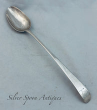 Load image into Gallery viewer, Georgian English Sterling Basting Spoon, John Lambe, London, 1774