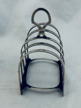 Load image into Gallery viewer, Pair of English sterling toast racks, George Howson, Sheffield, 1912