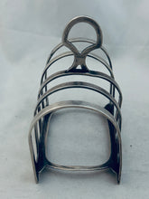 Load image into Gallery viewer, Pair of English sterling toast racks, George Howson, Sheffield, 1912