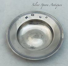 Load image into Gallery viewer, Small sterling Armada Dish, John Henry Odell, London, 1974