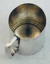 Load image into Gallery viewer, New Zealand sterling silver mug, Petersen &amp; Co, Christchurch, c1880s-90s