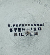 Load image into Gallery viewer, New Zealand sterling silver mug, Petersen &amp; Co, Christchurch, c1880s-90s