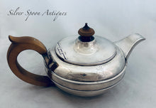 Load image into Gallery viewer, Small Georgian English sterling teapot, Emes &amp; Edward, London, 1814