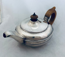 Load image into Gallery viewer, Small Georgian English sterling teapot, Emes &amp; Edward, London, 1814