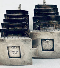 Load image into Gallery viewer, Pair of Japanese sterling/950 shakers, 20th century
