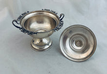 Load image into Gallery viewer, Italian 800 silver lidded bowl and spoon holder, 1950s-60s