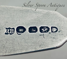 Load image into Gallery viewer, Rare Colonial Australian Table Spoon, Robert BROAD, Sydney, 1830s-40s