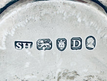 Load image into Gallery viewer, Georgian English sterling Card Tray/Teapot Stand, Solomon Hougham, London, 1799