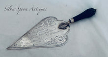 Load image into Gallery viewer, New Zealand Silver and Wooden Presentation Trowel, A Henderson, Masterton, 1908