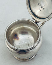 Load image into Gallery viewer, Three piece English sterling cruet set, Mappin &amp; Webb, London, 1935