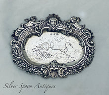 Load image into Gallery viewer, Victorian Sterling Silver Angelic Dish, German with English import marks, 1890