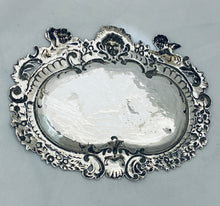 Load image into Gallery viewer, Victorian Sterling Silver Angelic Dish, German with English import marks, 1890