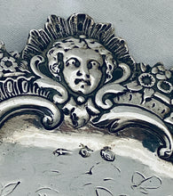 Load image into Gallery viewer, Victorian Sterling Silver Angelic Dish, German with English import marks, 1890
