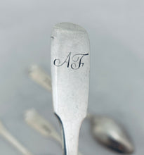Load image into Gallery viewer, Set of four Scottish sterling teaspoons, Edinburgh, 1812/1814