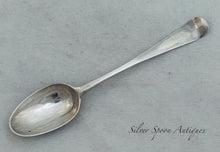 Load image into Gallery viewer, Irish Hanoverian silver teaspoon, Michael Keating, Dublin, 1760s