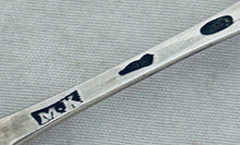Load image into Gallery viewer, Irish Hanoverian silver teaspoon, Michael Keating, Dublin, 1760s