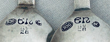 Load image into Gallery viewer, Pair of 830 silver coffee spoons, Evald J Neilsen, Copenhagen