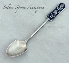 Load image into Gallery viewer, Australian sterling 'Banksia' jam spoon, Terry Walsh, Perth, 1950s-60s