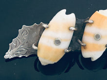 Load image into Gallery viewer, Colonial Australian shell and sterling brooch, F.Basse, Adelaide, c.1890