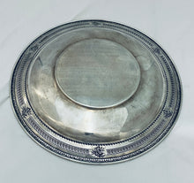 Load image into Gallery viewer, Large Round American Sterling Tray, Wallace