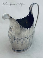 Load image into Gallery viewer, Provincial English silver milk jug, Richard Ferris, Exeter, 1790-1810