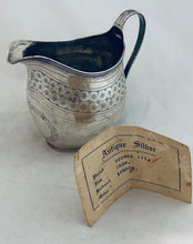 Load image into Gallery viewer, Georgian bright-cut sterling milk jug, London, 1809