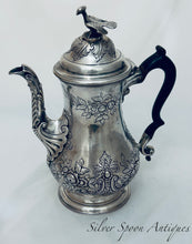 Load image into Gallery viewer, Scottish provincial silver coffee pot, Milne &amp; Campbell, Glasgow, 1770s
