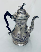 Load image into Gallery viewer, Scottish provincial silver coffee pot, Milne &amp; Campbell, Glasgow, 1770s