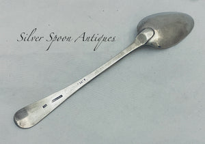 Colonial Canadian Tablespoon, Pierre Huet, Montreal, 1790s