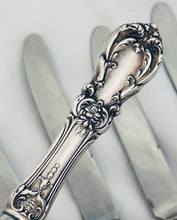 Load image into Gallery viewer, American Sterling Fork and Knife setting for 10, 'Burgundy' pattern, Reed &amp; Barton
