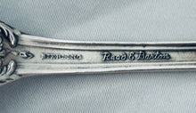 Load image into Gallery viewer, Set of 8 American sterling soup spoons, 'Burgundy' pattern, Reed and Barton