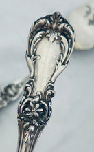 Load image into Gallery viewer, Two American sterling serving items, Burgundy pattern, Reed and Barton