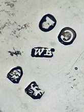 Load image into Gallery viewer, Set of four large English Georgian Salts, William Barret II, London, 1818