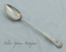 Load image into Gallery viewer, English sterling silver basting spoon, GC, London, 1800