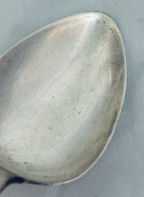 Load image into Gallery viewer, English sterling silver basting spoon, GC, London, 1800
