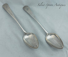 Load image into Gallery viewer, Pair of Georgian Scottish sterling tablespoons, Robert Keay, Edinburgh, 1802