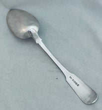 Load image into Gallery viewer, Victorian Scottish sterling table spoon, WM, Edinburgh, 1873