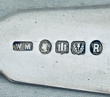 Load image into Gallery viewer, Victorian Scottish sterling table spoon, WM, Edinburgh, 1873